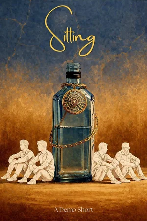 Sitting Poster
